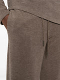 ELEH Pantalone Straight Donna EFW260169 Fango - Marrone