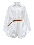 ELEH Vestito Mini Donna EFW260197 - Bianco