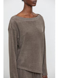 ELEH Maglia Donna EFW260239 Fango - Marrone
