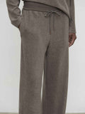 ELEH Pantalone Straight Donna EFW260240 Fango - Marrone