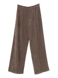 ELEH Pantalone Palazzo Donna EFW260259 Fango - Marrone