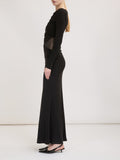 ELEH Vestito Longuette Donna EFW260288 - Nero