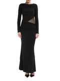 ELEH Vestito Longuette Donna EFW260288 - Nero