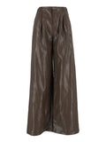 ELEH Pantalone Palazzo Donna EFW260308 - Marrone