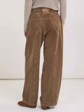 ELEH Pantalone Straight Donna EFWJ260003 - Marrone