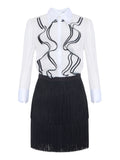 Elisabetta Franchi Vestito Mini Nero Donna AB02267E2 - Avorio
