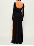 Elisabetta Franchi Vestito Longuette Donna ABR3567E2 - Nero