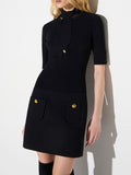 Elisabetta Franchi Vestito Mini Vestito Donna AM04S66E2 - Nero