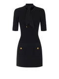 Elisabetta Franchi Vestito Mini Vestito Donna AM04S66E2 - Nero