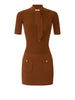 elisabetta franchi vestito mini sigaro donna am04s66e2 sigaro marrone 166740063
