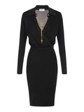 Elisabetta Franchi Vestito Midi Donna AM19S66E2 - Nero