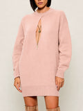Elisabetta Franchi Vestito Mini Nude Donna AM23T66E2 Nude - Rosa