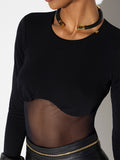Elisabetta Franchi Body Donna BO02666E2 - Nero