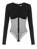 Elisabetta Franchi Body Donna BO02666E2 - Nero