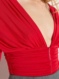 Elisabetta Franchi Body Red Passion Donna BO04367E2 Red Passion - Rosso
