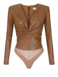 Elisabetta Franchi Body Sigaro Donna BO04566E2 Sigaro - Marrone