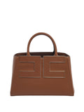 Elisabetta Franchi Borsa a Mano Sigaro Donna BS06A66E2 Sigaro - Marrone
