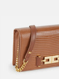 Elisabetta Franchi Borsa a Tracolla Sigaro Donna BS08A66E2 Sigaro - Marrone