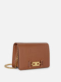 Elisabetta Franchi Borsa a Tracolla Sigaro Donna BS09A66E2 Sigaro - Marrone