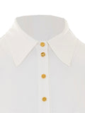 Elisabetta Franchi Camicia Casual Camicia a Body Casual Donna CB00466E2 - Avorio