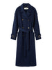 elisabetta franchi cappotto notte donna cp02d66e2 blu 168540350