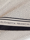 Elisabetta Franchi Foulard Donna FO01F67E2 Burro/nero - Avorio