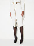 Elisabetta Franchi Gonna Midi Donna GK28B66E2 - Avorio