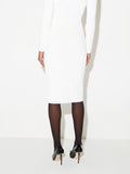 Elisabetta Franchi Gonna Midi Donna GK28B66E2 - Avorio