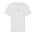 Elisabetta Franchi T-shirt Gesso Donna MA00866E2 Gesso - Avorio