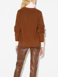 Elisabetta Franchi Cardigan Sigaro Donna MK01S66E2 Sigaro - Marrone