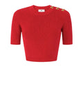 Elisabetta Franchi Maglia Red Passion Donna MK02S66E2 Red Passion - Rosso