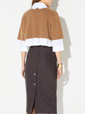Elisabetta Franchi Maglia Daino Donna MK11T66E2 Daino - Marrone