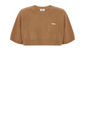 Elisabetta Franchi Maglia Daino Donna MK11T66E2 Daino - Marrone