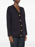 Elisabetta Franchi Cardigan Notte Nero Donna MK13S66E2 - Blu