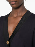 Elisabetta Franchi Cardigan Notte Nero Donna MK13S66E2 - Blu