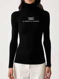Elisabetta Franchi Maglia Burro Donna MK18B66E2 - Nero