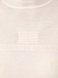 Elisabetta Franchi Maglia Burro Nude Donna MK18B66E2 Burro/nude - Avorio