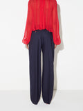 Elisabetta Franchi Pantalone Palazzo Notte Red Passion Donna PA17666E2 - Blu