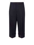 Elisabetta Franchi Pantalone Chino Pantalone al Ginocchio Chino Notte Red Passion Donna PA17866E2 - Blu