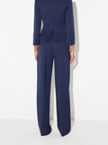 Elisabetta Franchi Pantalone Palazzo Navy Donna PA17966E2 Navy - Blu