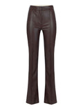Elisabetta Franchi Pantalone Zampa Dark Chocolate Donna PA18866E2 Dark Chocolate - Marrone