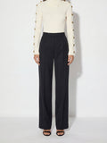 Elisabetta Franchi Pantalone Palazzo Donna PA19066E2 - Nero