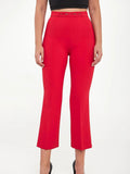 Elisabetta Franchi Pantalone Zampa Red Passion Donna PA19866E2 Red Passion - Rosso