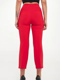Elisabetta Franchi Pantalone Zampa Red Passion Donna PA19866E2 Red Passion - Rosso