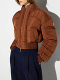 Elisabetta Franchi Piumino Donna PI96D66E2 Sigaro - Marrone