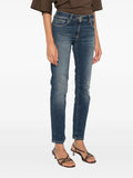 Elisabetta Franchi Jeans Slim Blue Vintage Donna PJ25N66E2 Blue Vintage - Denim