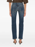 Elisabetta Franchi Jeans Slim Blue Vintage Donna PJ25N66E2 Blue Vintage - Denim
