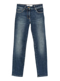 Elisabetta Franchi Jeans Slim Blue Vintage Donna PJ25N66E2 Blue Vintage - Denim