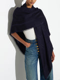 Elisabetta Franchi Sciarpa Notte Donna SC02F66E2 - Blu