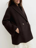 Emme Marella Giaccone Emmmela Donna 2625086012200 Testa Di Moro - Marrone